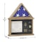 Flash Furniture Quincy Flag and Certificate Display Case, Solid Pine Wood, Fits 3x5 Folded Flag, Weathered Wood HMHD-22M142Y-WEATH-GG - alternate 8